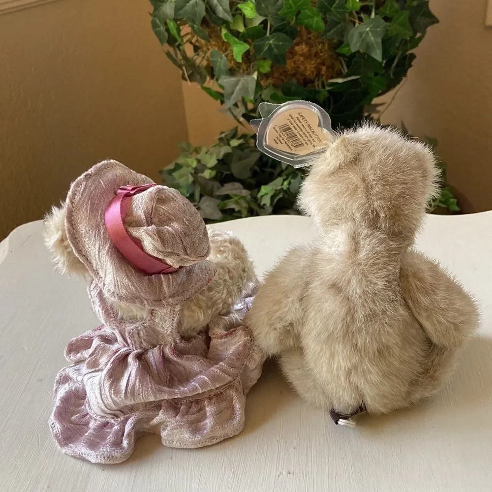 Vintage 1993 Ty Attic Treasures Darling Darlene & Dickens Bears Bundle of Two